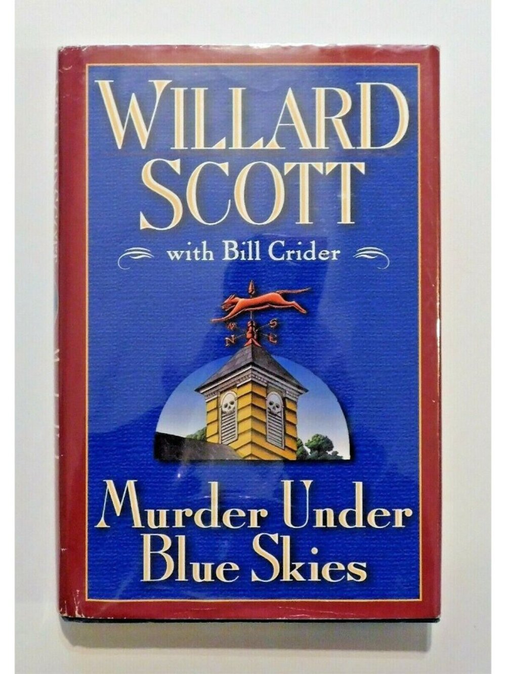 Murder under Blue Skies by Willard Scott Bill Crider HBDJ Stanley Waters Series